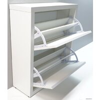 Тумба для обуви Анрат Элана 2.70 белый - Превью изображения №2 — Интернет-магазин Time-Shop