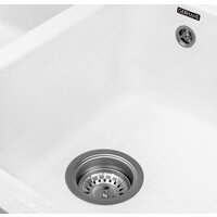 Кухонная мойка Gerhans C02 (белый) - Превью изображения №4 — Интернет-магазин Time-Shop