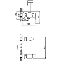 Смеситель Haiba HB5513 (хром) - Превью изображения №2 — Интернет-магазин Time-Shop