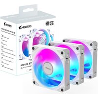 Комплект вентиляторов для корпуса Gigabyte Aorus EZ Chain Fan 120 Ice 3-Pack - Превью изображения №7 — Интернет-магазин Time-Shop
