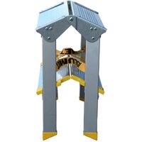 Лестница-стремянка Алюмет ASD 5202 (2х2 ступеней) - Превью изображения №3 — Интернет-магазин Time-Shop