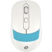 Оклик 310MW (белый/голубой)