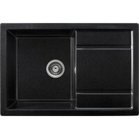 Кухонная мойка Saniteco Fama (оникс) - Превью изображения №6 — Интернет-магазин Time-Shop