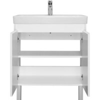  Акватон Тумба с умывальником Сканди Doors 70 1A2789K0SD010 (белый) - Превью изображения №4 — Интернет-магазин Time-Shop