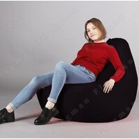 Кресло-мешок Flagman Груша Макси Г2.1-01 (черный) - Превью изображения №12 — Интернет-магазин Time-Shop