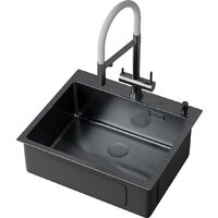 Кухонная мойка Roxen Simple 560220-45B - Превью изображения №8 — Интернет-магазин Time-Shop