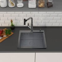 Кухонная мойка Roxen Simple 560220-45B - Превью изображения №2 — Интернет-магазин Time-Shop