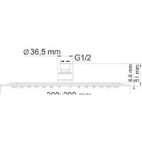 Душевая система  Wasserkraft A12669 - Превью изображения №11 — Интернет-магазин Time-Shop