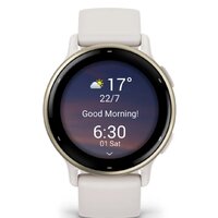 Умные часы Garmin Vivoactive 5 (слоновая кость) - Превью изображения №4 — Интернет-магазин Time-Shop