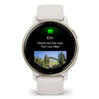 Умные часы Garmin Vivoactive 5 (слоновая кость) - Превью изображения №2 — Интернет-магазин Time-Shop