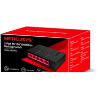 Неуправляемый коммутатор Mercusys MS105G - Превью изображения №5 — Интернет-магазин Time-Shop