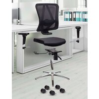 Офисное кресло Бюрократ CH-668 (темно-серый Holland 18) - Превью изображения №3 — Интернет-магазин Time-Shop