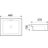 Умывальник WeltWasser Deilbach 4014 - Превью изображения №3 — Интернет-магазин Time-Shop