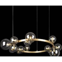 Люстра средней высоты LOFT IT Molecule 10139/1200L - Превью изображения №4 — Интернет-магазин Time-Shop