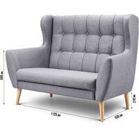 Диван Mio Tesoro Фиджи (Madagaskar 06/натуральное дерево) - Превью изображения №6 — Интернет-магазин Time-Shop