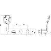 Смеситель Lemark Atlantiss LM3224C - Превью изображения №2 — Интернет-магазин Time-Shop