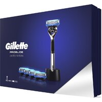 Подарочный набор Gillette Fusion Proglide 5 сменных кассет + подставка - Превью изображения №4 — Интернет-магазин Time-Shop