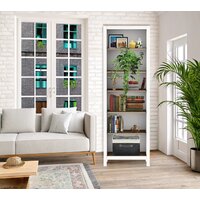 Стеллаж Mio Tesoro Сага 70 2.08.07.110.14 (белый/ясень) - Превью изображения №4 — Интернет-магазин Time-Shop