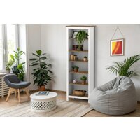 Стеллаж Mio Tesoro Сага 70 2.08.07.110.14 (белый/ясень) - Превью изображения №3 — Интернет-магазин Time-Shop