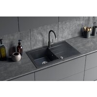 Кухонная мойка Berg Focus Onyx ZFS1411 - Превью изображения №2 — Интернет-магазин Time-Shop