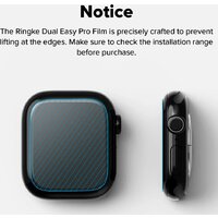 Защитная пленка Ringke Защитная Пленка Ringke Dual Easy Pro 2шт для Apple Watch 11 / 10 42 mm - Превью изображения №12 — Интернет-магазин Time-Shop