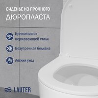 Унитаз напольный Lauter Rimless 21D2202 - Превью изображения №2 — Интернет-магазин Time-Shop