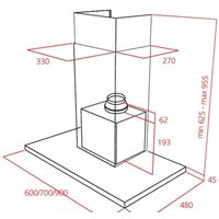 Кухонная вытяжка TEKA DLH 786 T - Превью изображения №2 — Интернет-магазин Time-Shop