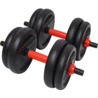 Набор гантелей с соединительным грифом  TREX Sport 6 в 1 15 кг - Превью изображения №4 — Интернет-магазин Time-Shop