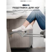 Офисное кресло Evolution LX 3 Grey (серый) - Превью изображения №7 — Интернет-магазин Time-Shop