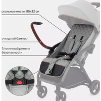 Коляска прогулочная «книга» Rant MOWbaby Atom MB200 (green) - Превью изображения №17 — Интернет-магазин Time-Shop