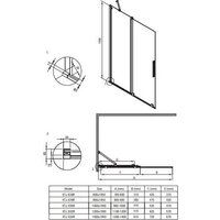 Душевая стенка Deante Prizma Walk-In KTJ_F39R - Превью изображения №10 — Интернет-магазин Time-Shop