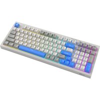 Клавиатура Ritmix RKB-598BL (серый/белый) - Превью изображения №2 — Интернет-магазин Time-Shop