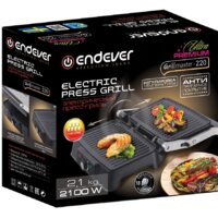 Электрогриль Endever Grillmaster 220 - Превью изображения №4 — Интернет-магазин Time-Shop