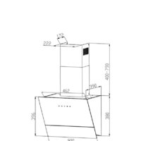 Кухонная вытяжка Grand Lester GC 90 (черный) - Превью изображения №8 — Интернет-магазин Time-Shop
