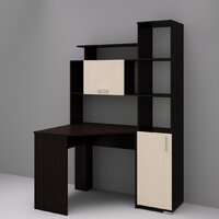 Стол Памир ПКС-8 угловой (венге/дуб белфорт) - Превью изображения №3 — Интернет-магазин Time-Shop