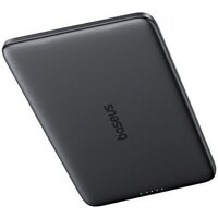Внешний аккумулятор Baseus PicoGo AM41 Ultra-Slim Magnetic Power Bank 5000mAh (черный) - Превью изображения №2 — Интернет-магазин Time-Shop