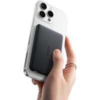 Внешний аккумулятор Baseus PicoGo AM41 Ultra-Slim Magnetic Power Bank 5000mAh (черный) - Превью изображения №3 — Интернет-магазин Time-Shop