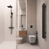  ЗОВ Тумба под умывальник Кито 40 K40LW0MRMC (белый/тростник) - Превью изображения №3 — Интернет-магазин Time-Shop