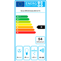 Кухонная вытяжка Falmec Verso NRS 85 800 м3/ч (черный) - Превью изображения №3 — Интернет-магазин Time-Shop