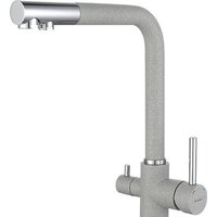 Смеситель GranFest Мрамор 3611 (серый) - Превью изображения №1 — Интернет-магазин Time-Shop