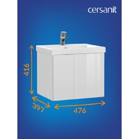  Cersanit Тумба под умывальник Colour 50 64257 - Превью изображения №8 — Интернет-магазин Time-Shop