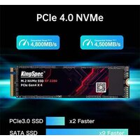 SSD KingSpec PCle 4.0 XF Series 2TB - Превью изображения №5 — Интернет-магазин Time-Shop