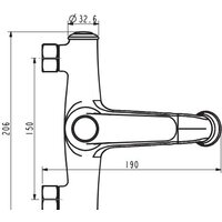Смеситель Esko New York NY 54 - Превью изображения №3 — Интернет-магазин Time-Shop