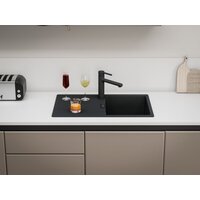 Кухонная мойка Franke Centro CNG 611-78 114.0757.390 (черный матовый) - Превью изображения №3 — Интернет-магазин Time-Shop