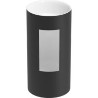 Умывальник Wellsee Chalice Perfection 230613000 (отдельностоящий, без отверстия под смеситель, матовый черный/глянцевый белый) - Превью изображения №3 — Интернет-магазин Time-Shop