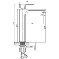 Умывальник Cersanit Moduo 50 Square 63570 + 63043 - Превью изображения №8 — Интернет-магазин Time-Shop