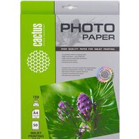 CACTUS прозрачная A4 150 г/кв.м. 50 листов [CS-FA415050]