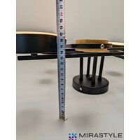 Припотолочная люстра Mirastyle SX-N-8996/8 BK - Превью изображения №14 — Интернет-магазин Time-Shop