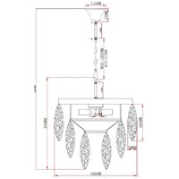 Подвесная люстра Moderli Souls V10782-4P - Превью изображения №2 — Интернет-магазин Time-Shop