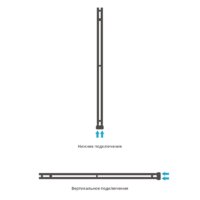 Полотенцесушитель Сунержа Нюанс EU50+ 1545х50 31-0212-1545 - Превью изображения №4 — Интернет-магазин Time-Shop